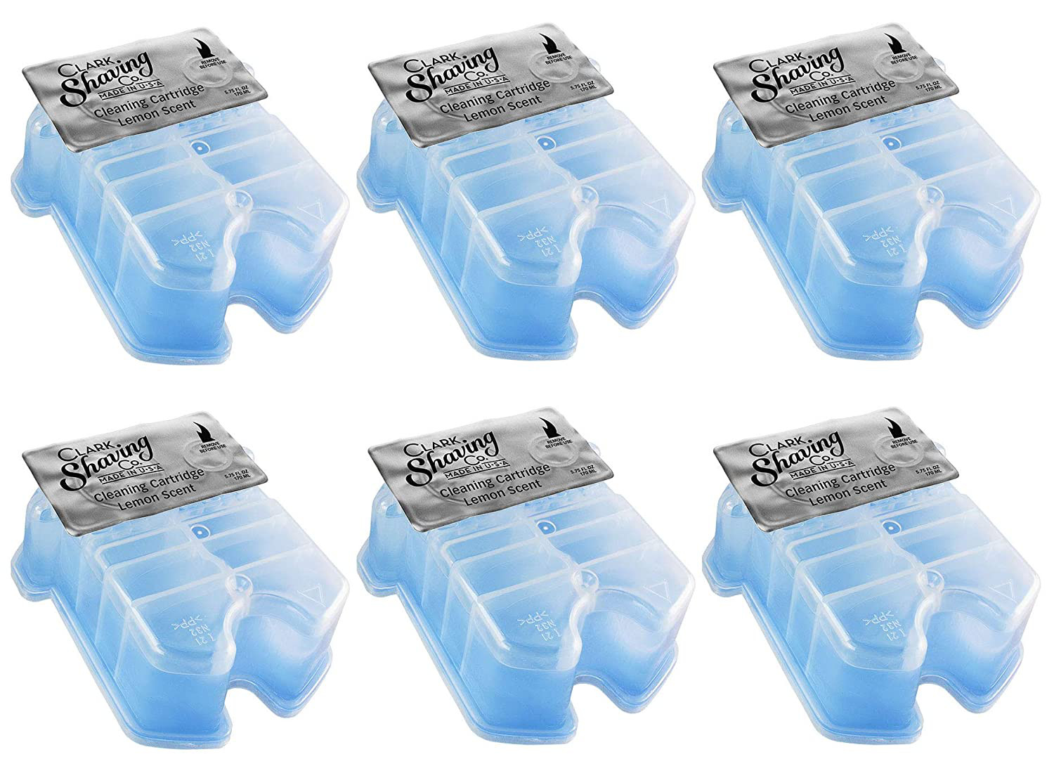 Braun Clean Renew Refill Cartridges CCR Shaver Cleaning Lubricant Solution 6Pcs