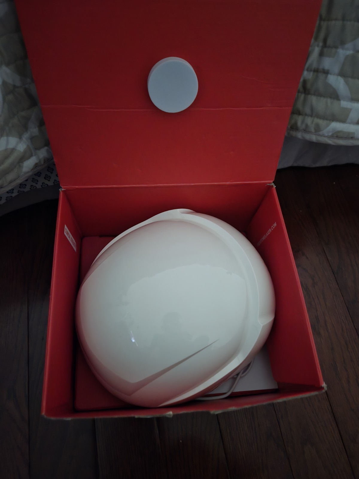 iRestore Hair Loss Prevention Hair Growth Treatment Helmet Device in Box