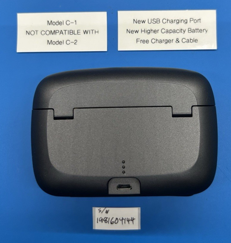 Resound Beltone Model C-1 Hearing Aid Charging Case NEW USB Port & Battery (144)