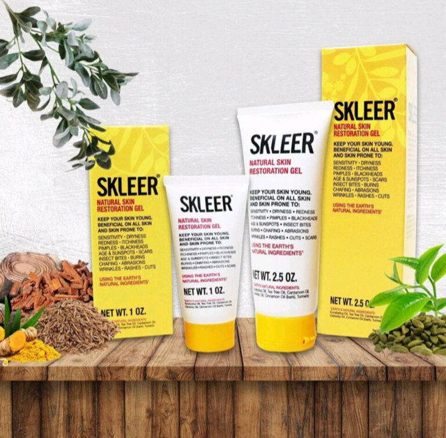 For Dermatitis,Eczema,Itchy Skin – Natural Gel – Tea Tree Oil – SKLEER Gel