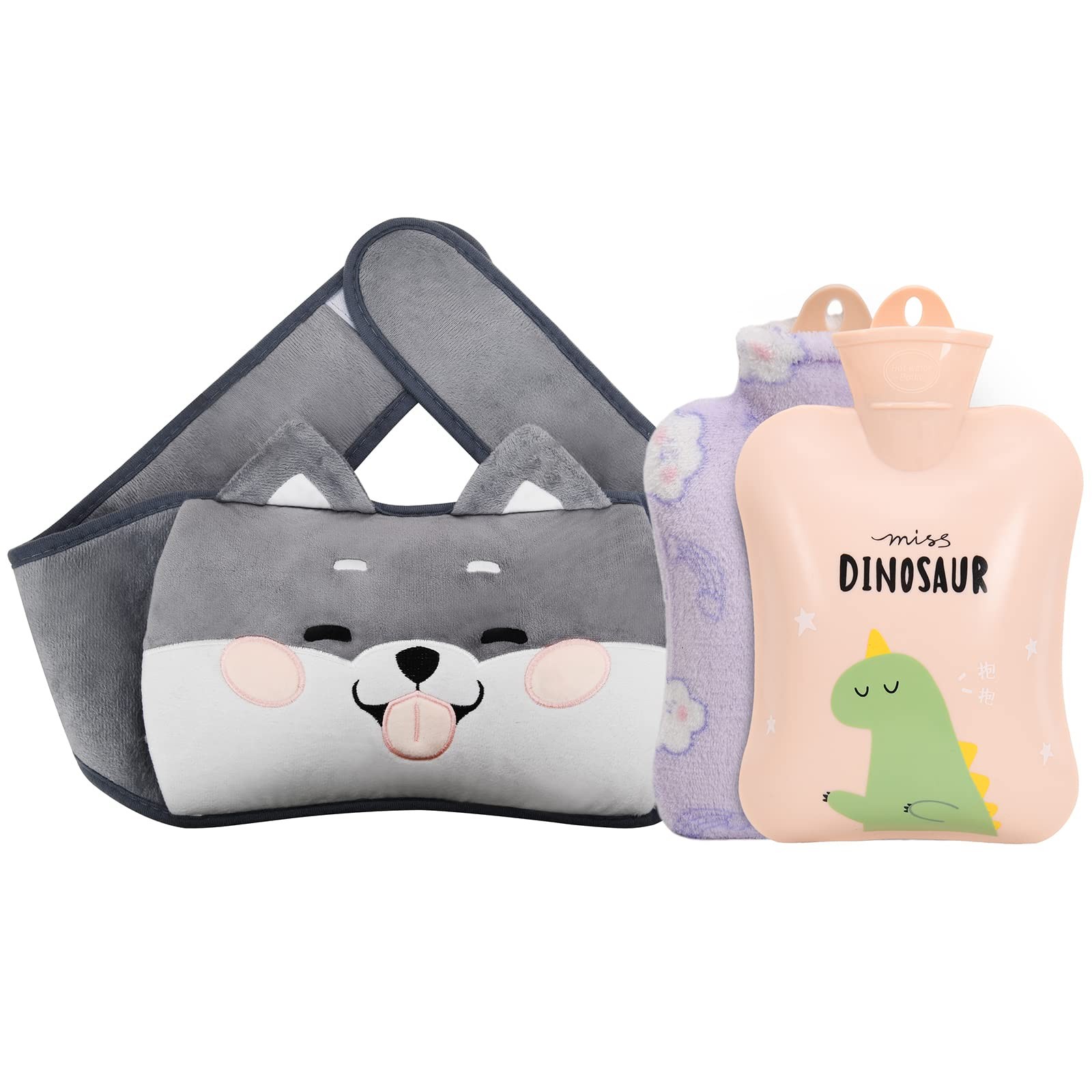 Hot Water Bottle With Waist Covercartoon Warm Water Bag