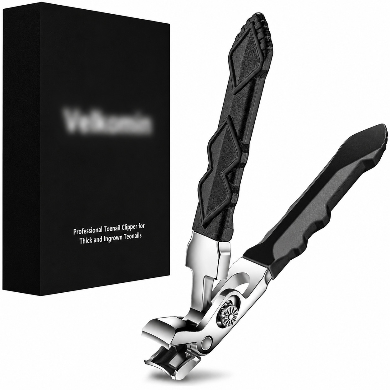 Long Handle Toenail Clippers for Seniors – Sharp Angled Head Thick Nails