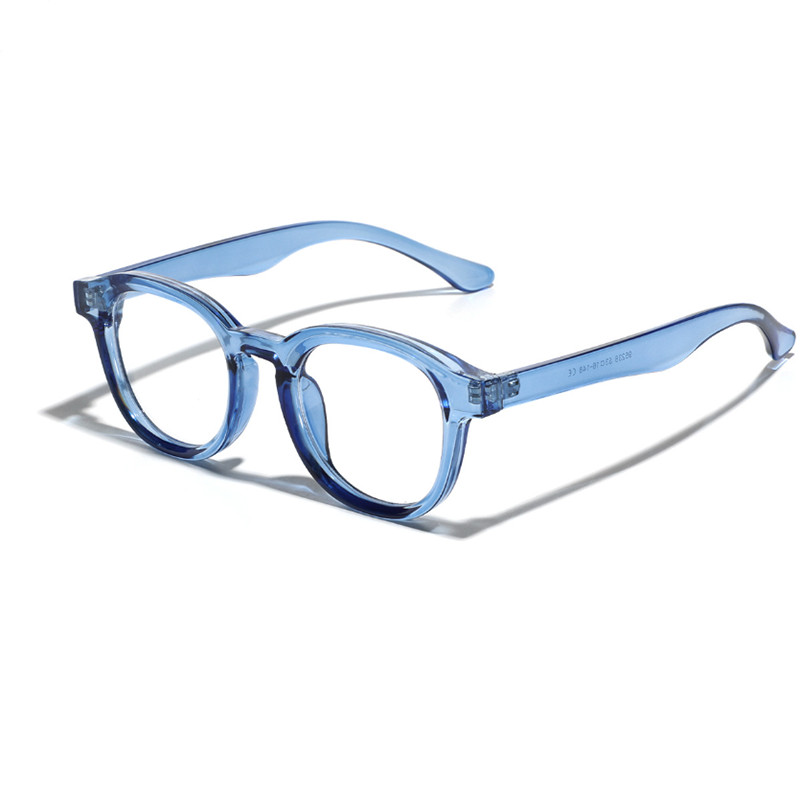 Men Women Blue Light Blocking Reading Glasses Round Clear Lens Classic Glasses