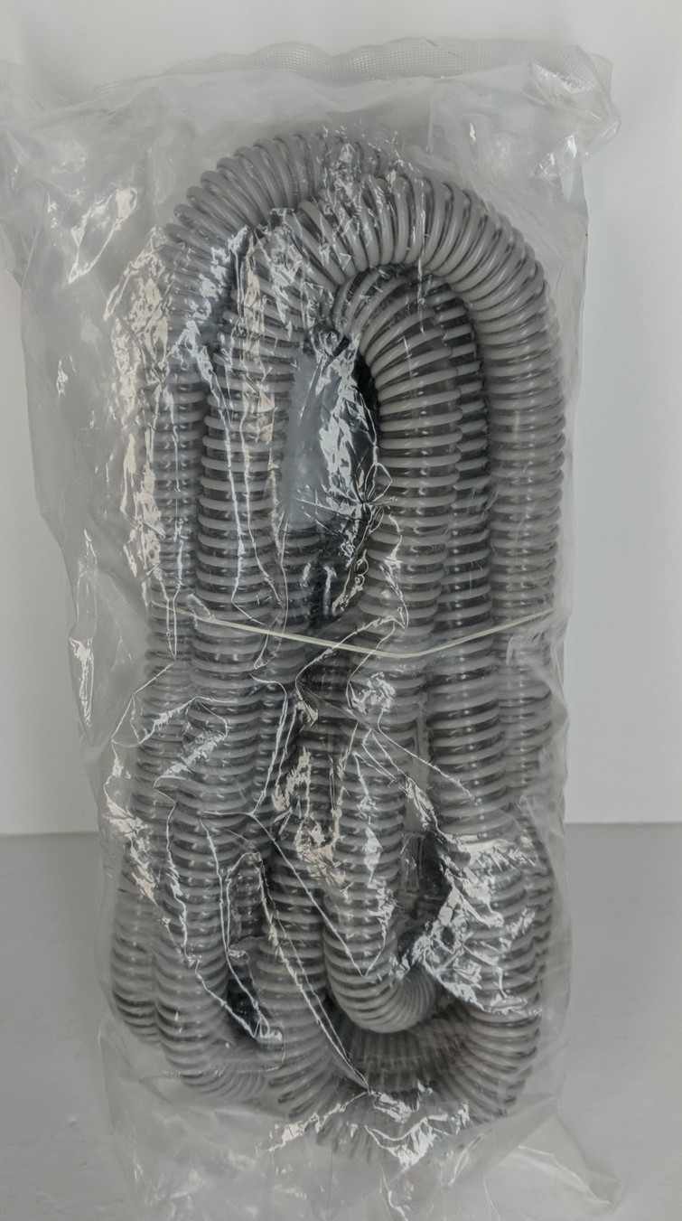 Roscoe Medical Easy-Flex CPAP Tubing 10 Foot Dark Gray New Old Stock EASY-FLEX10