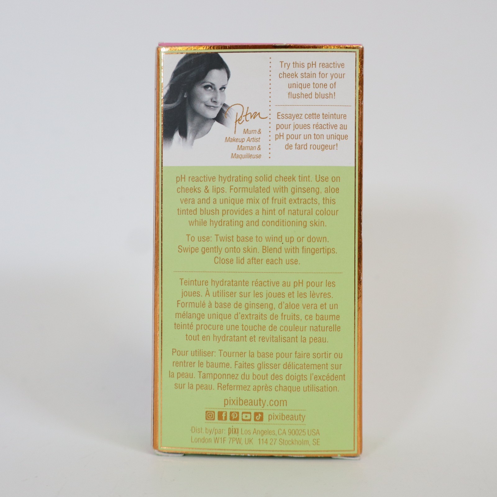 Pixi by Petra On-the-Glow Blush pH Tinted Moisture Stick 0.6 oz, Cheektone