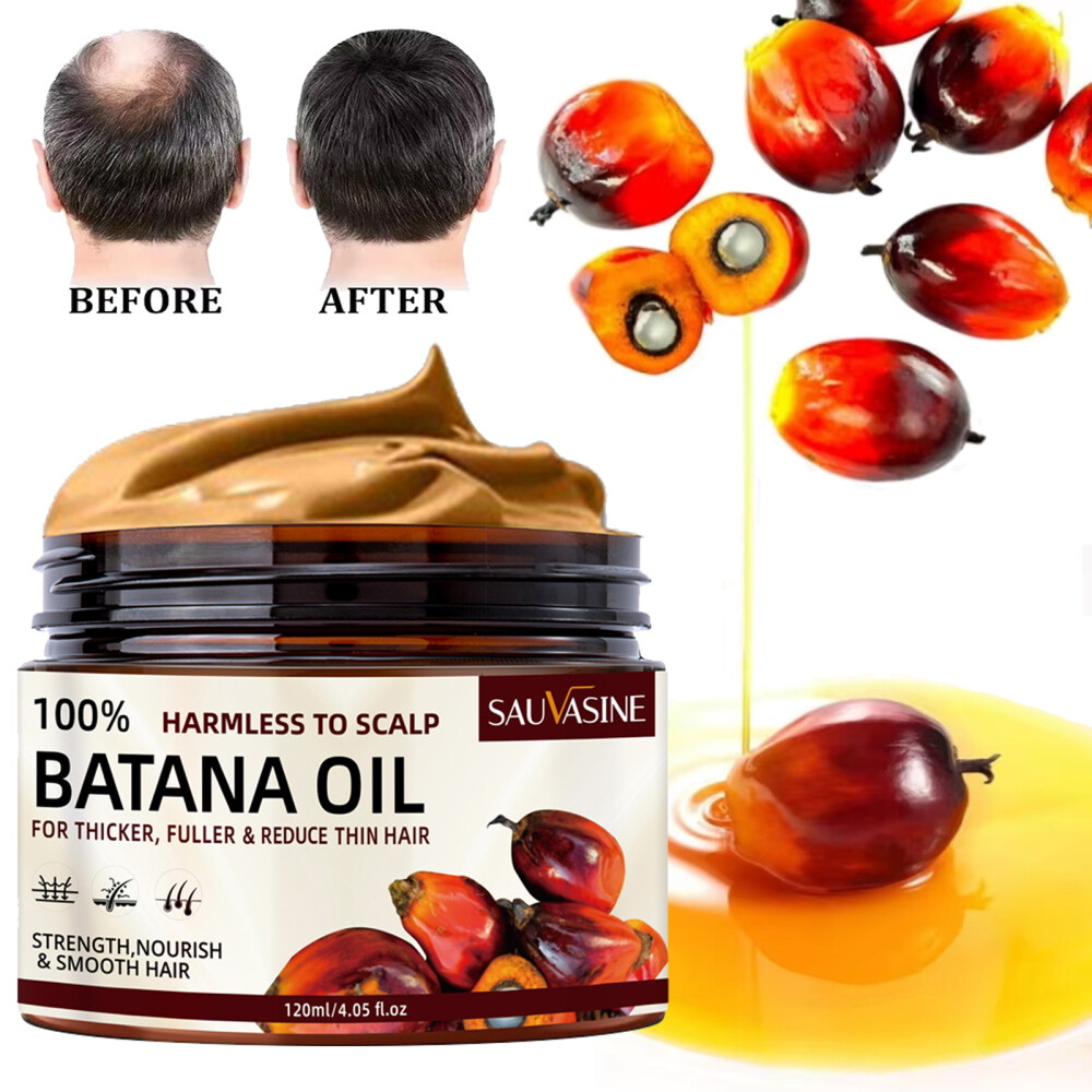 Batana Oil For Hair Growth Hair Loss Treatment Pure Natural Botana Oil Cream US