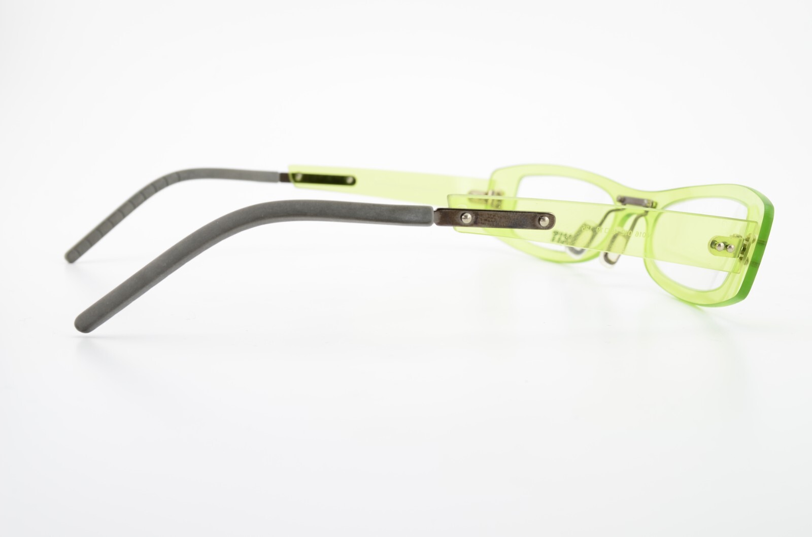 Xit Glasses N016 012 49-19 135 Neon Green Translucent Design Optic X-I-T France