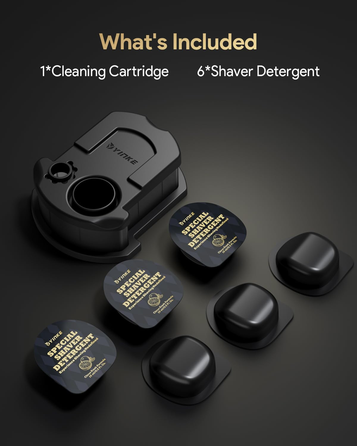 Reusable Cleaning Cartridge with 6 Refills for Braun Clean & Renew CCR