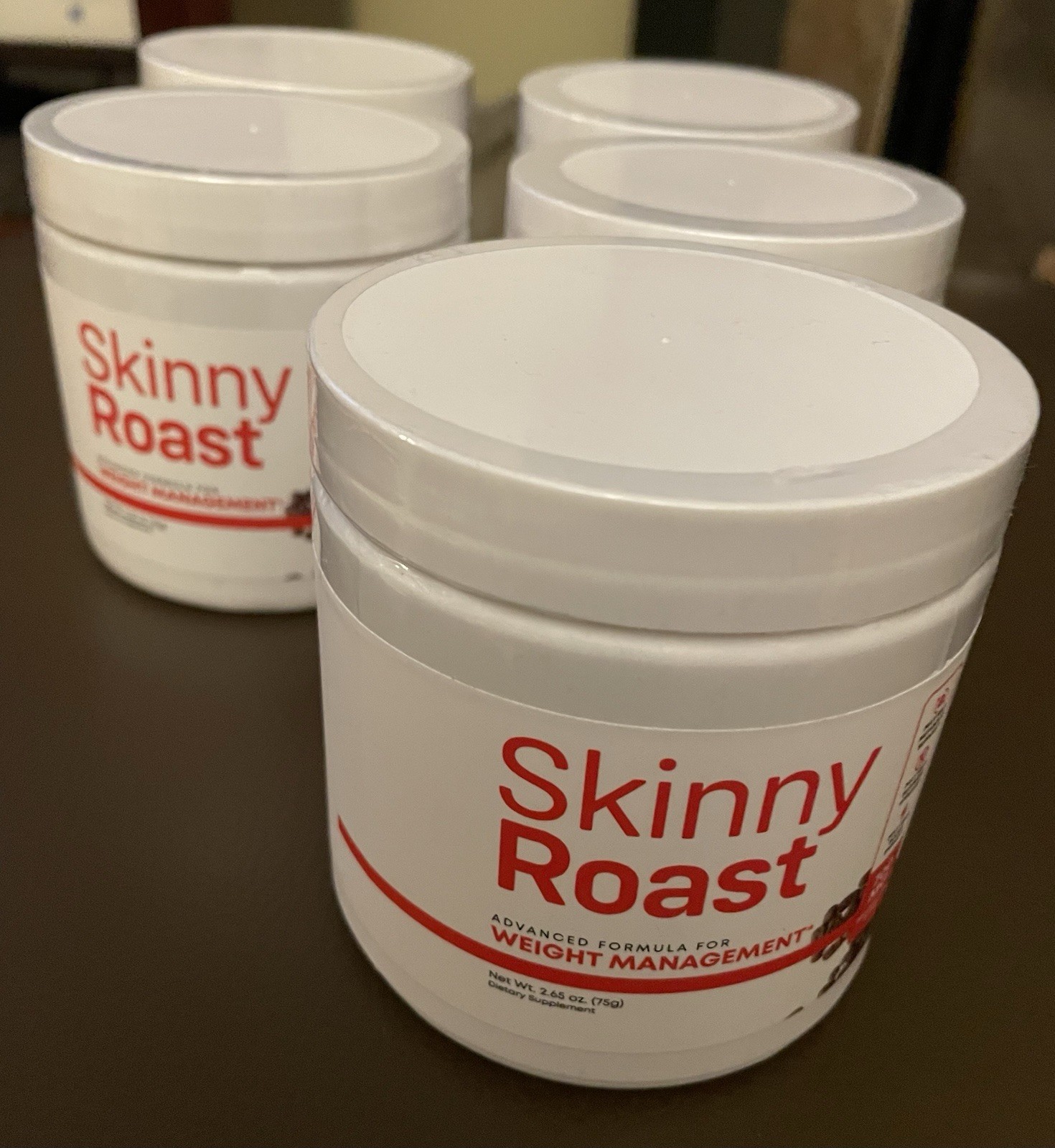 Skinny Roast Advanced Weight Management Powder Fitness Support Supplement 5 Pack