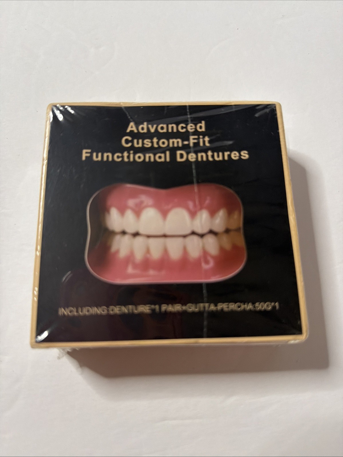 Advanced Custom-Fit Functional Instant Natural Dentures Denture Decoration Set