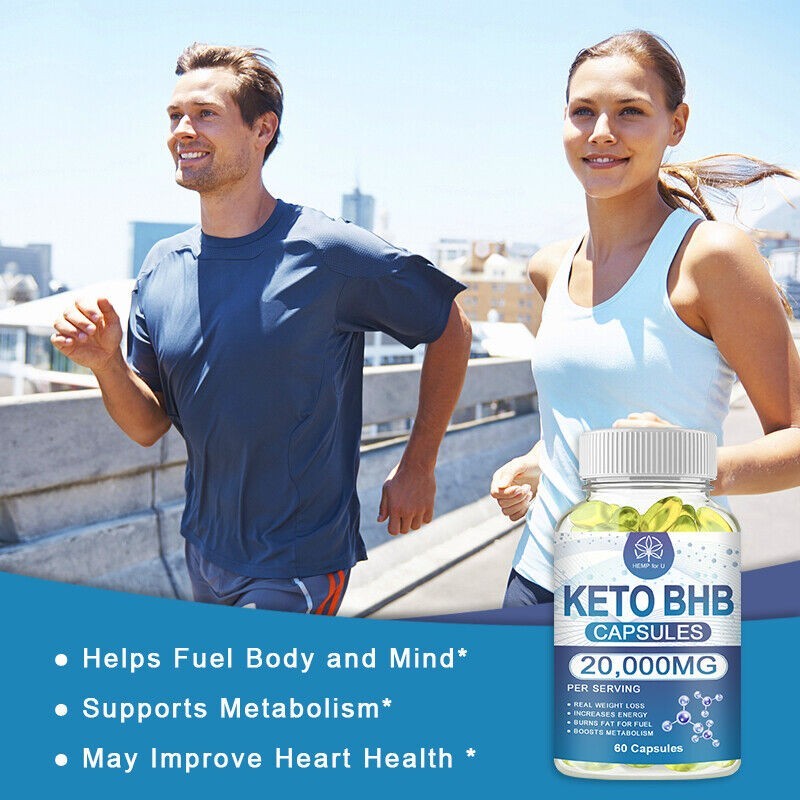 KETO BHB 2000mg Ketone FAT BURNER Weight Loss Diet Pills Ketosis 60-300Capsules