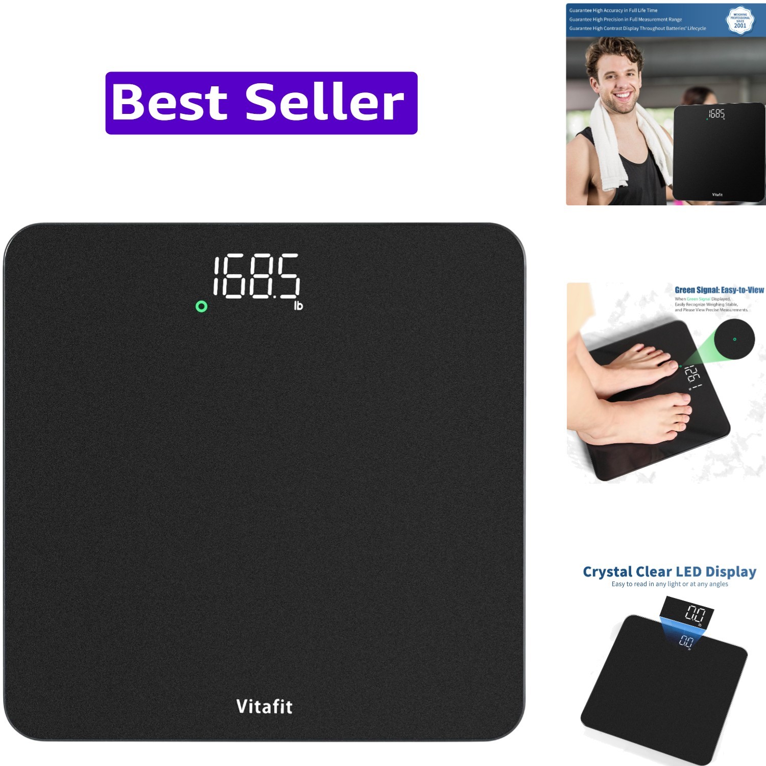 Scale for Body Weight, Accuracy 0.1lb by Our Professional Scale Factory Since…