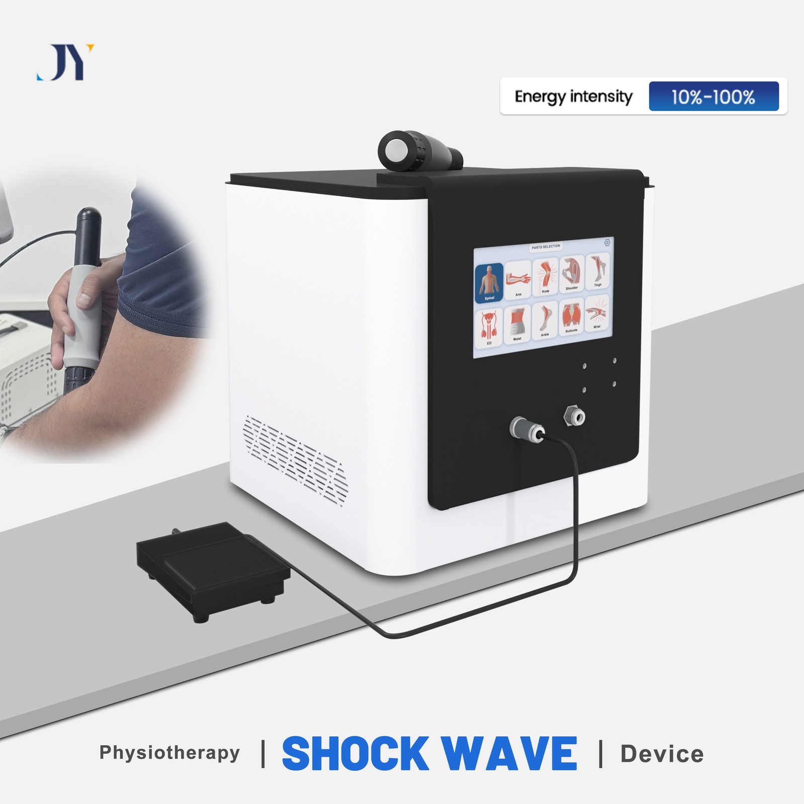 Professional Radial Pneumatic Shockwave Therapy Machine Pain Relief ED Treatment