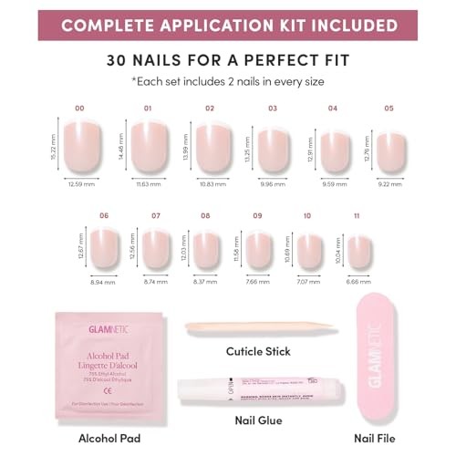 Press On Nails – Pearly Please | Super Short White French 2A – Pearly Please