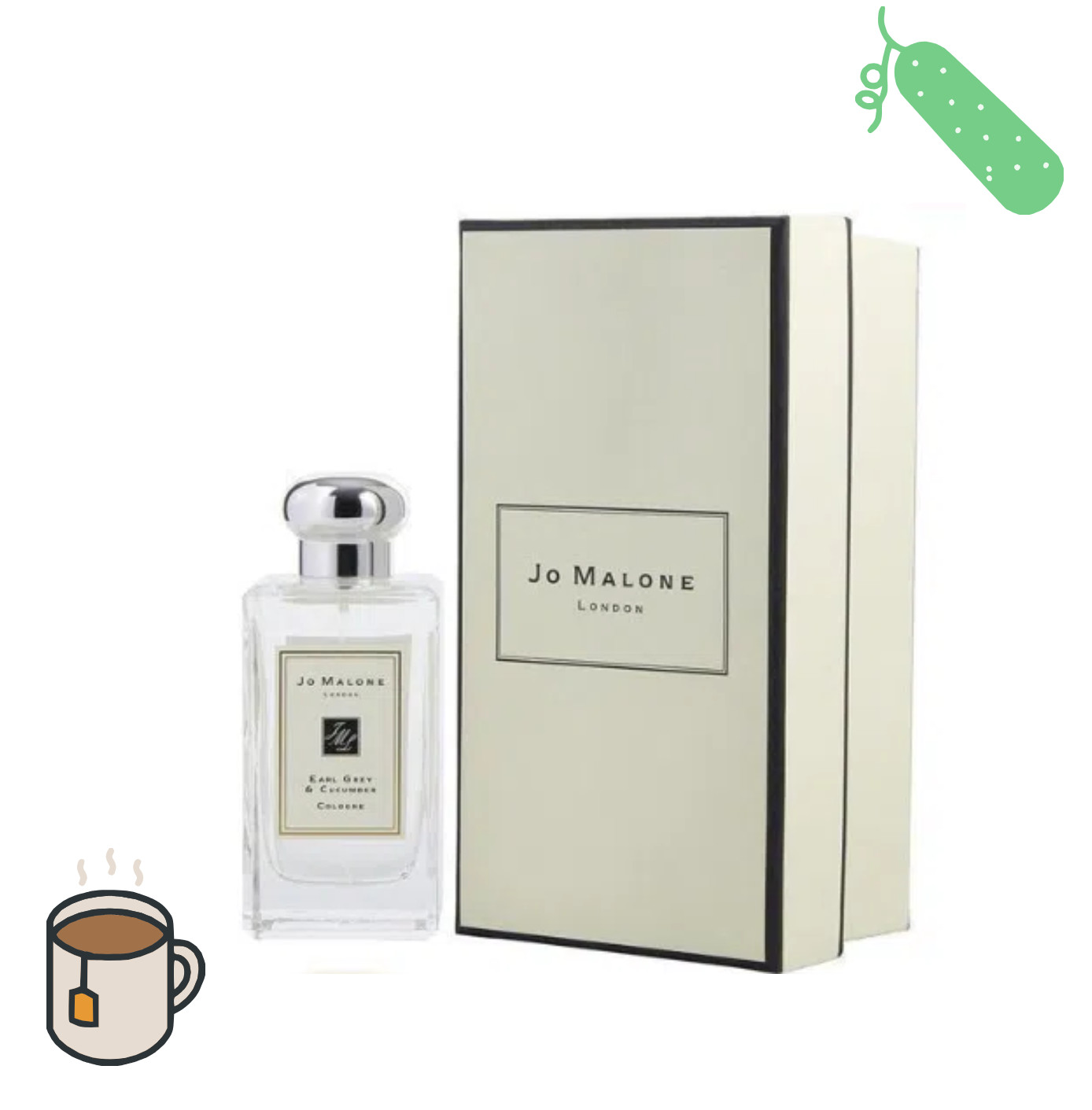 Jo Malone London Earl Grey & Cucumber 3.4 oz 100ml Cologne Spray New in Box