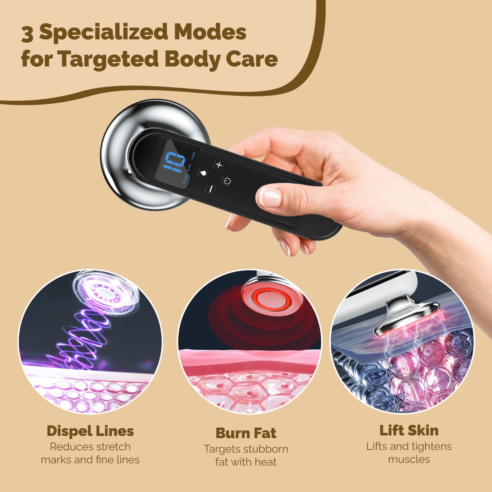Body Sculpting Cellulite Massager Machine – Fat & Skin Anti-Cellulite Device