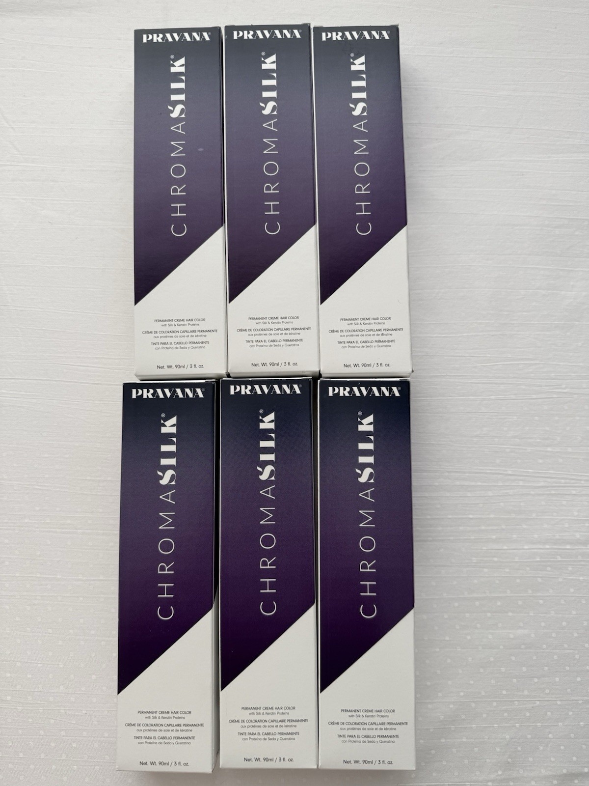 Pravana ChromaSilk Creme Hair Color – 7N Blonde (6 Boxes)