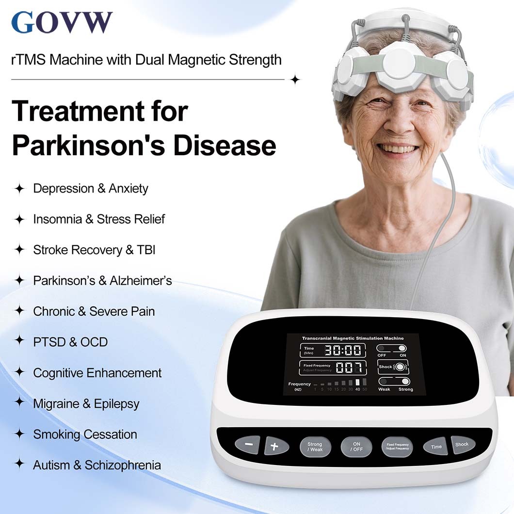 Non Invasive Relaxation Device Relieves Chronic Pain Brain Fatigue for Home Use