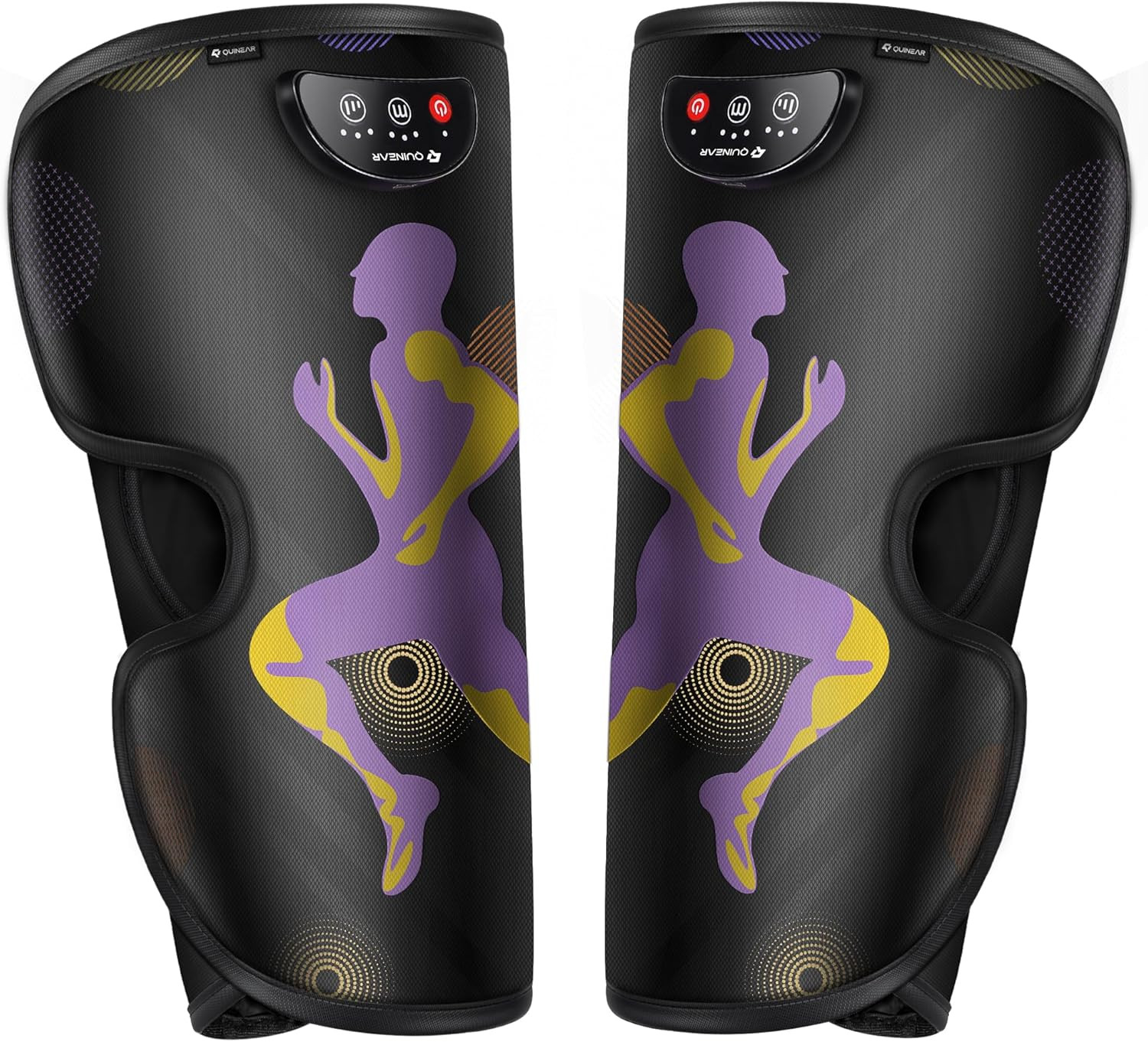 Rechargeable Leg Massager for Circulation and Pain Relief, Cordless Air Leg Comp