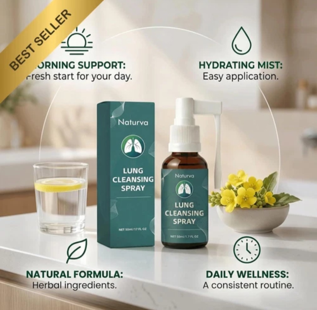 Lung Cleansing Spray,Calendula Leaf Extract Herbal Cleanse 1pcs 39 Day Supply