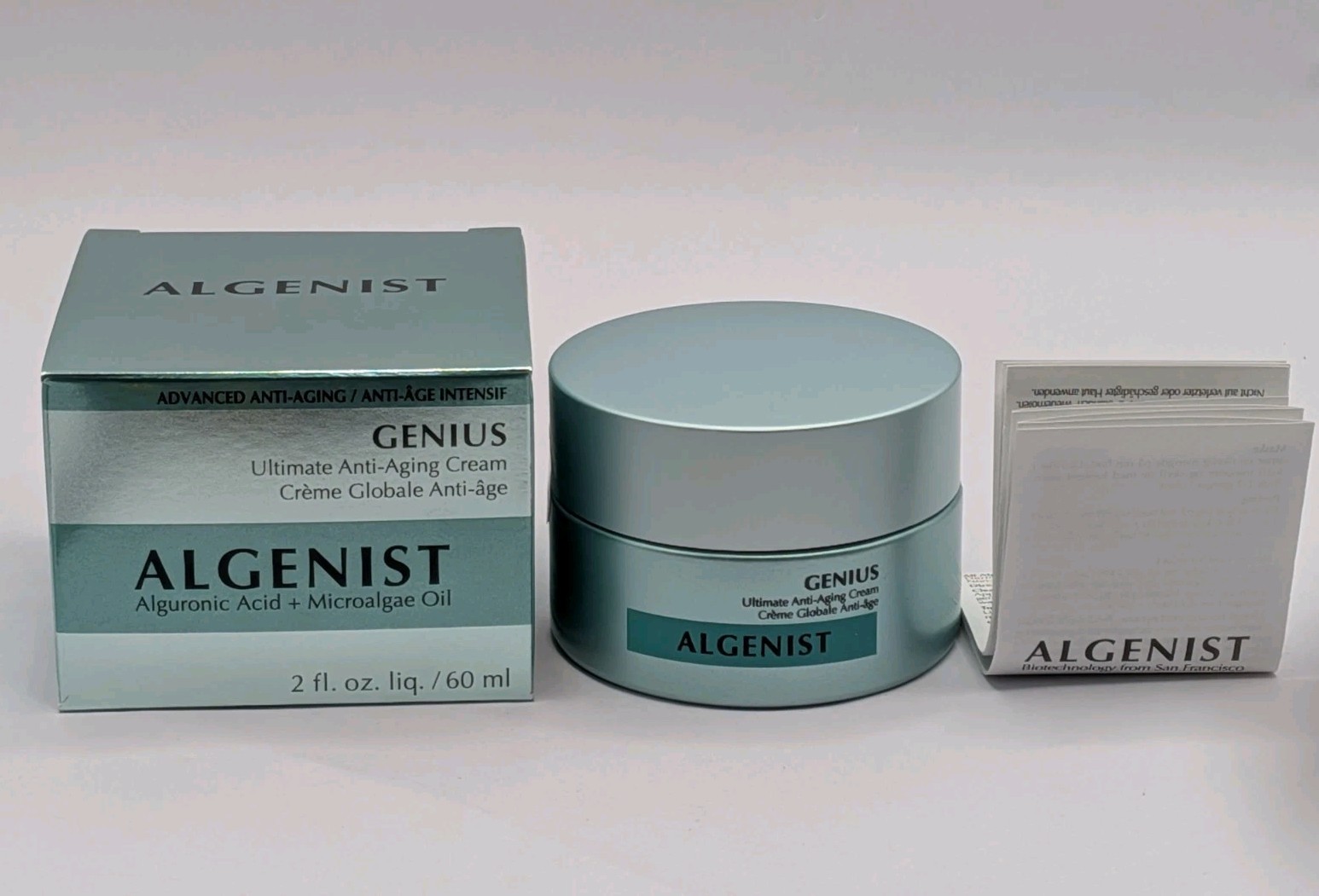 ALGENIST GENIUS Ultimate Anti-Aging Cream 60 ml / 2 Fl. Oz FACTORY SEALED