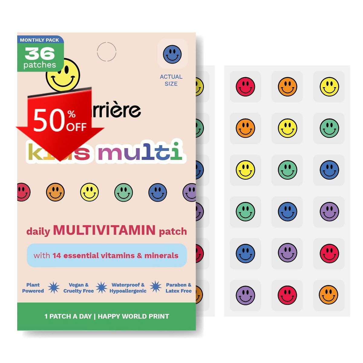 barriere Kids’ Multi-Vitamin Patches – 36ct: Patch Form, Health and Vitamins