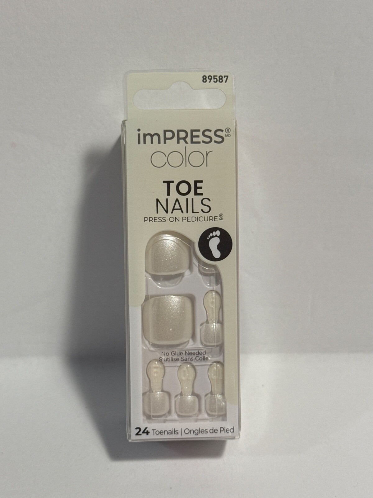 Kiss Nails impress,Toenails Press-On Pedicure,U CHOOSE,BUYMORESAVE+Com-Ship