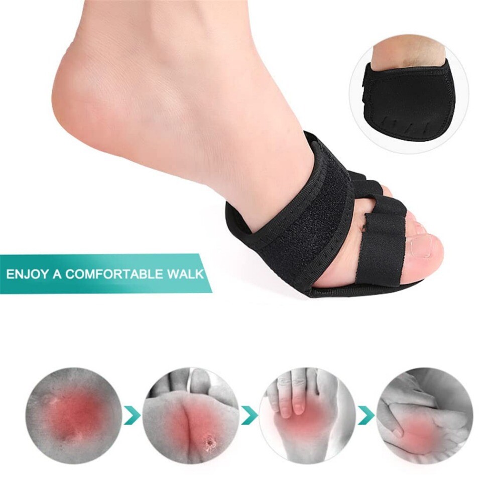 Toe Straightener Splint, Hammer Toe Pairs Pads Toe Alignment Loops 1-3 Cushions
