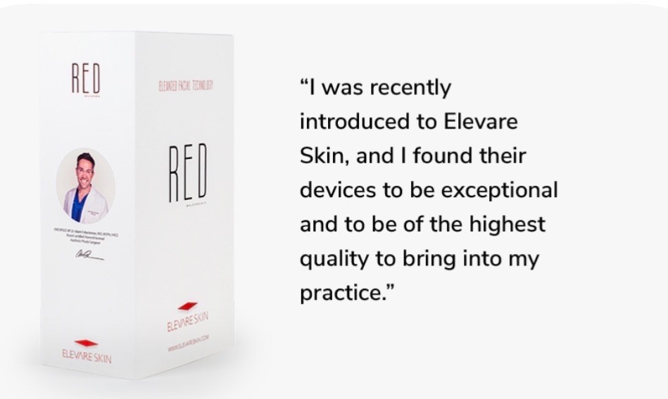 RED Elevated Facial Technology