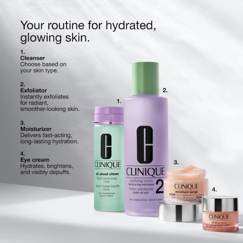 CLINIQUE Authentic Auto-Replenishing Hydrator Gel-Cream Moisturizer 5 Sizes