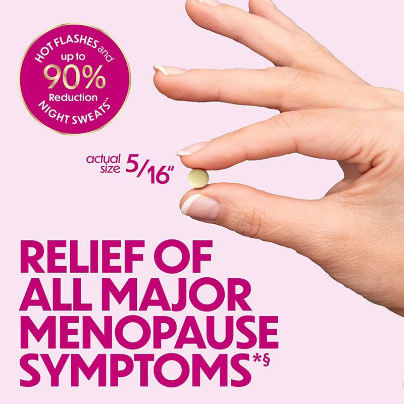 Estroven Complete Menopause Relief 84 Count – Natural Hot Flash & Mood Support