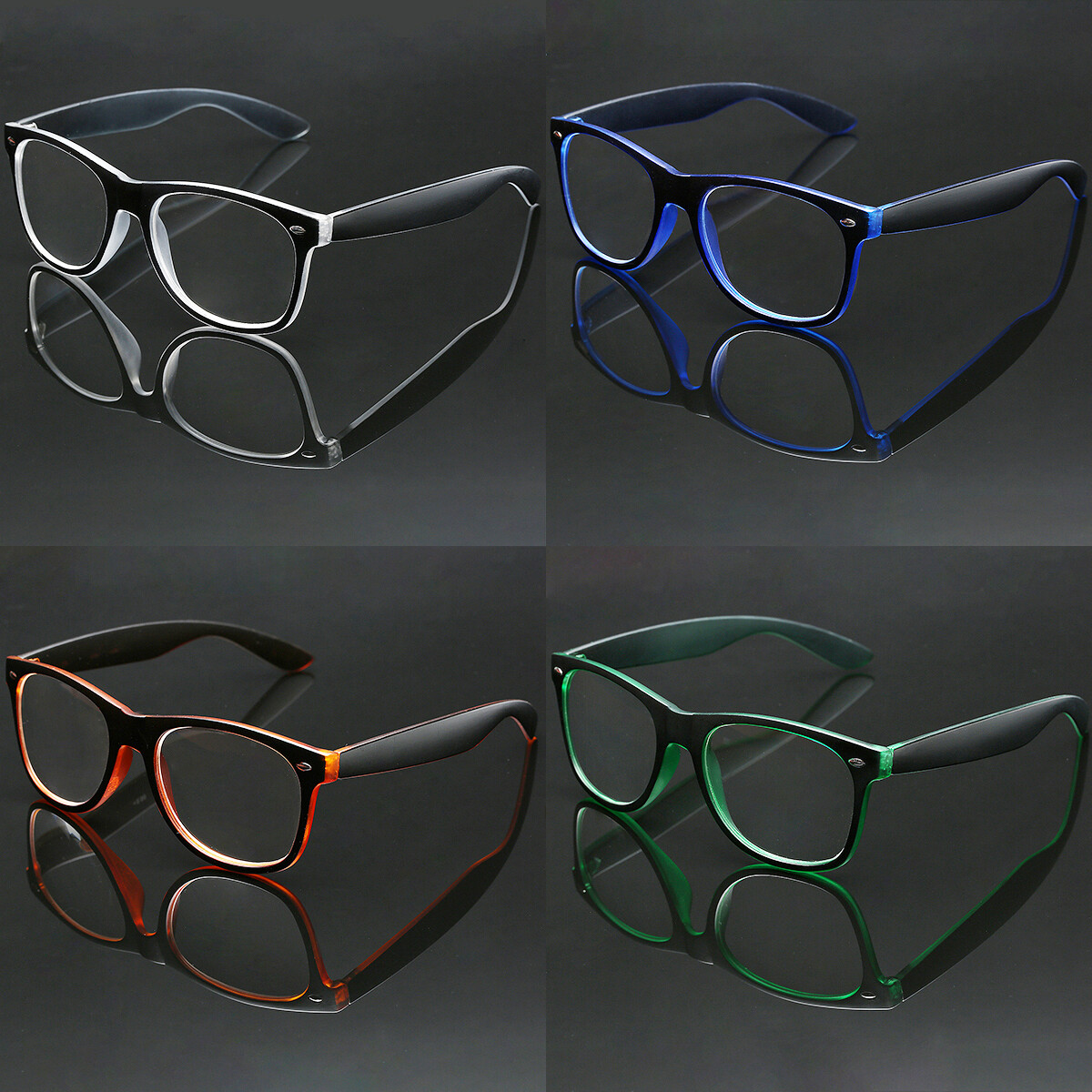 Men Women Retro Reading Eye Glasses Fashion Readers 1.25 1.50 1.75 2.00 2.25 3.5