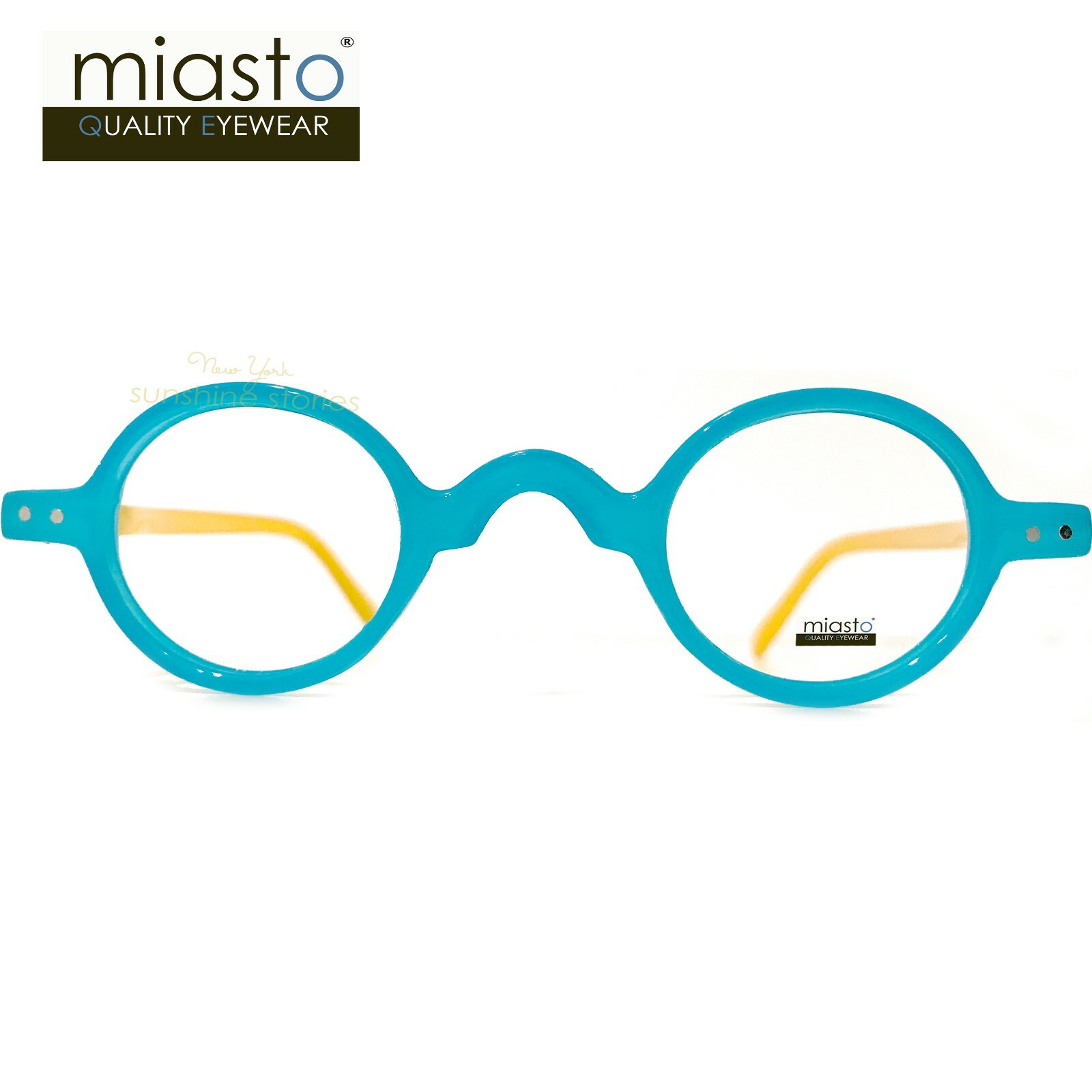 MIASTO “MINI ITALY” EXTRA SMALL ROUND RETRO BOHO VINTAGE READERS READING GLASSES