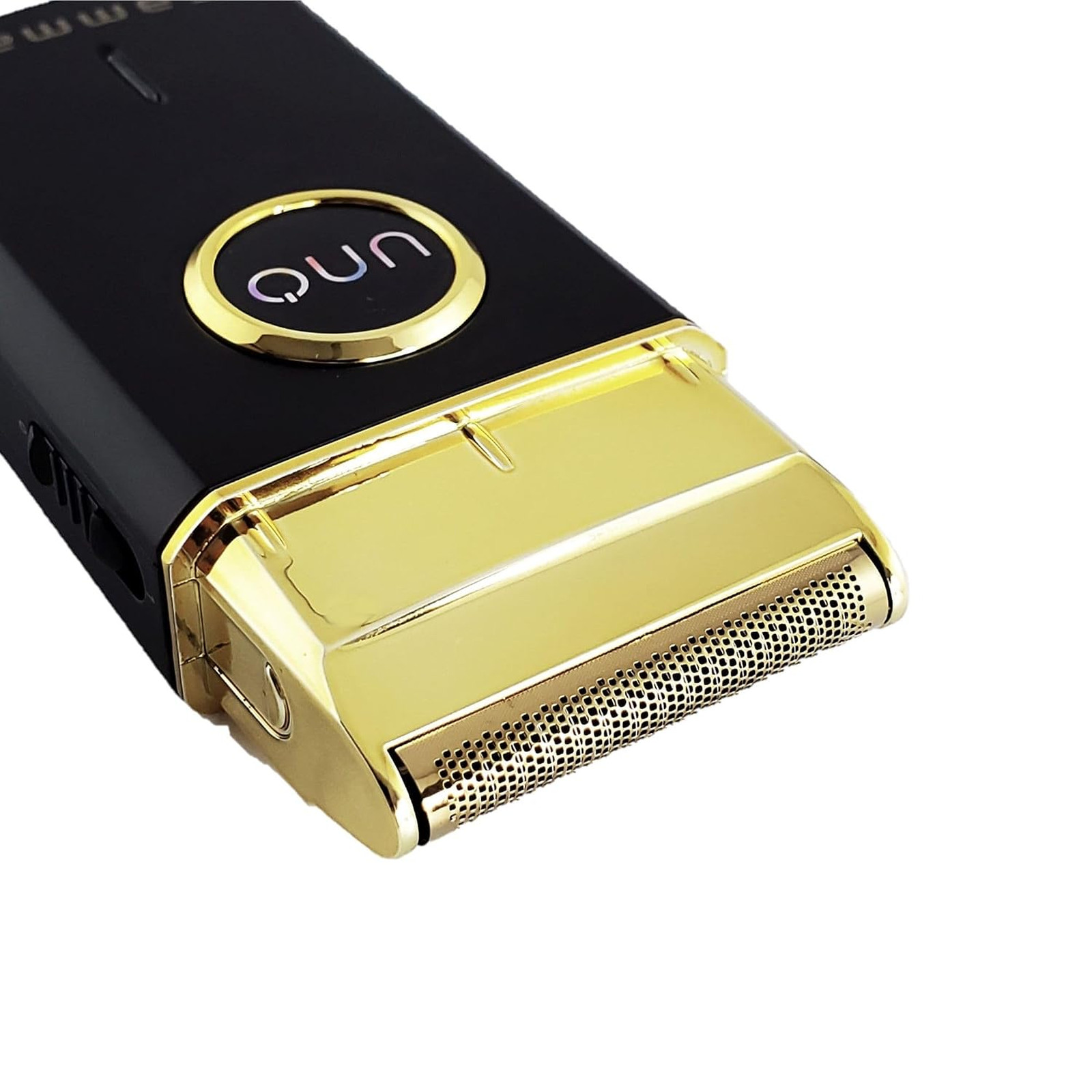 Men’s Travel Foil Shaver Mini Size Cordless Micro USB Gold Titanium 9000 RPM 120