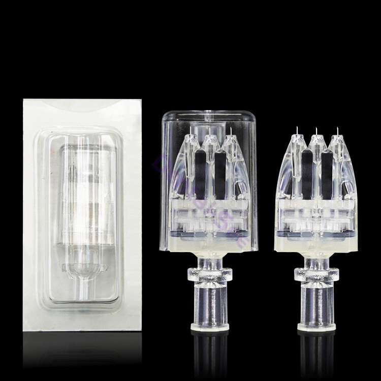 Crystal Multi Needle 5/9Pin Mesotherapy Microneedle Needle Water Light Skin Care