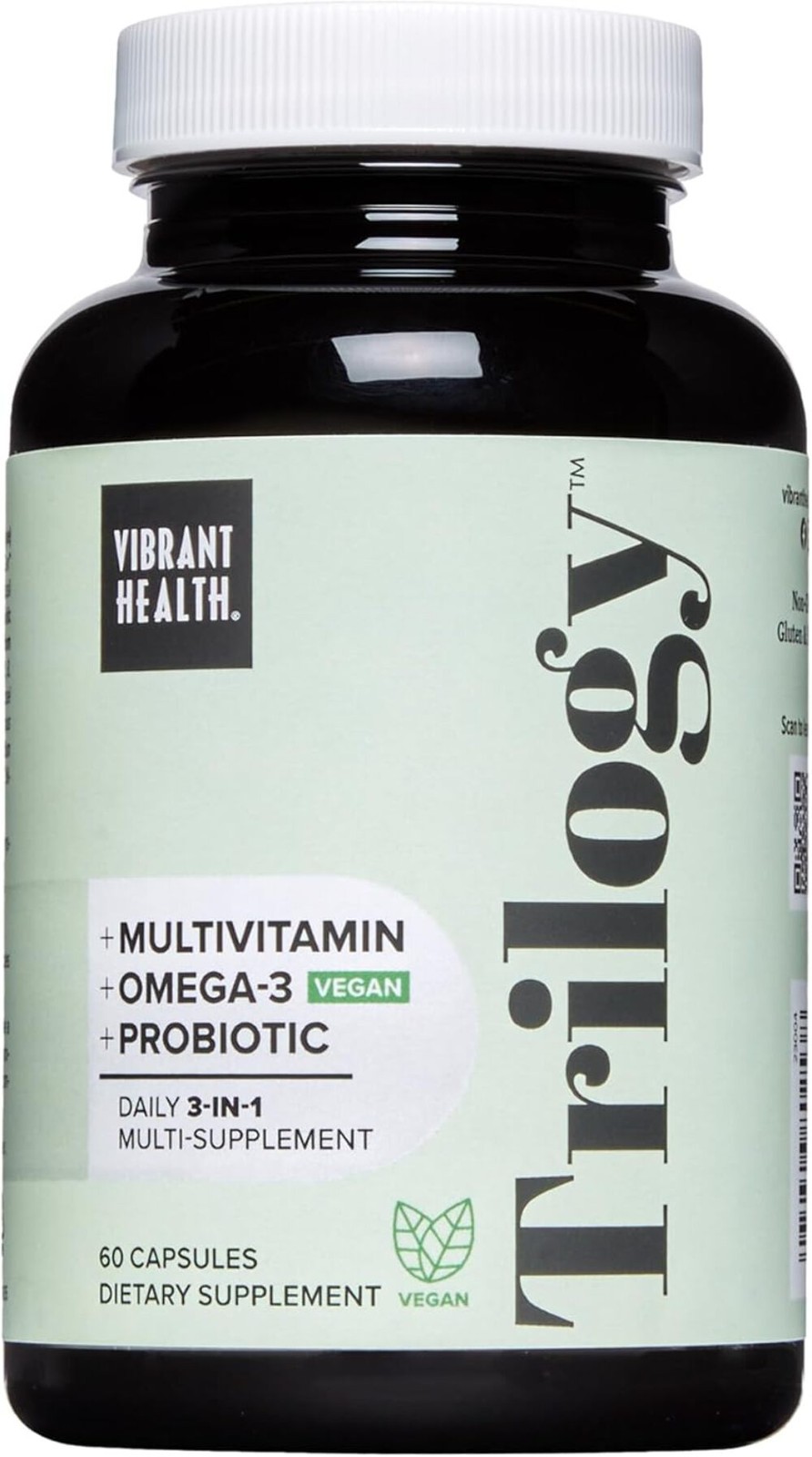 Vibrant Health – Trilogy, 60 vegicaps EXP 03/26