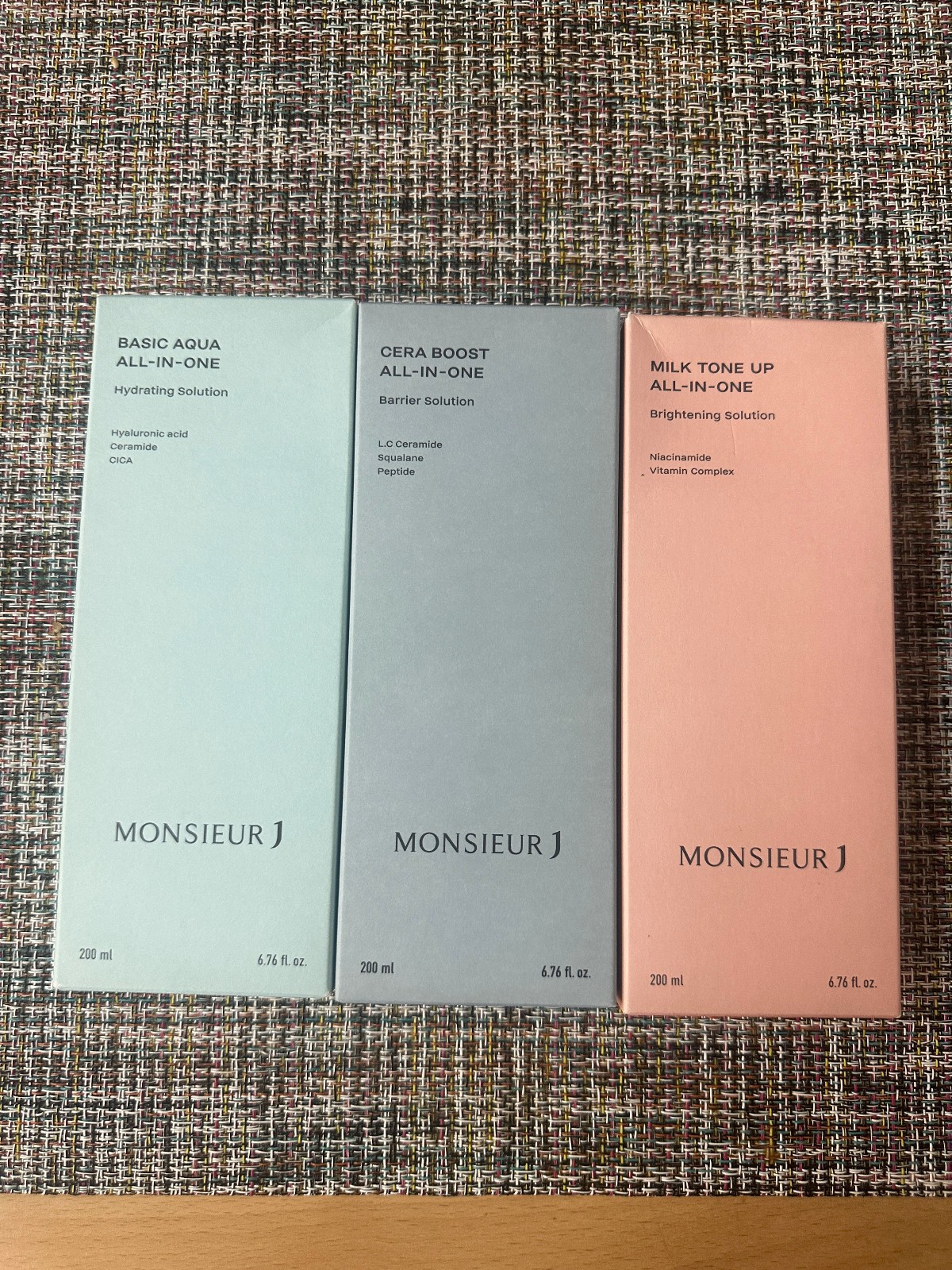 Product of Korean: MONSIEURJ All-in-One triple set