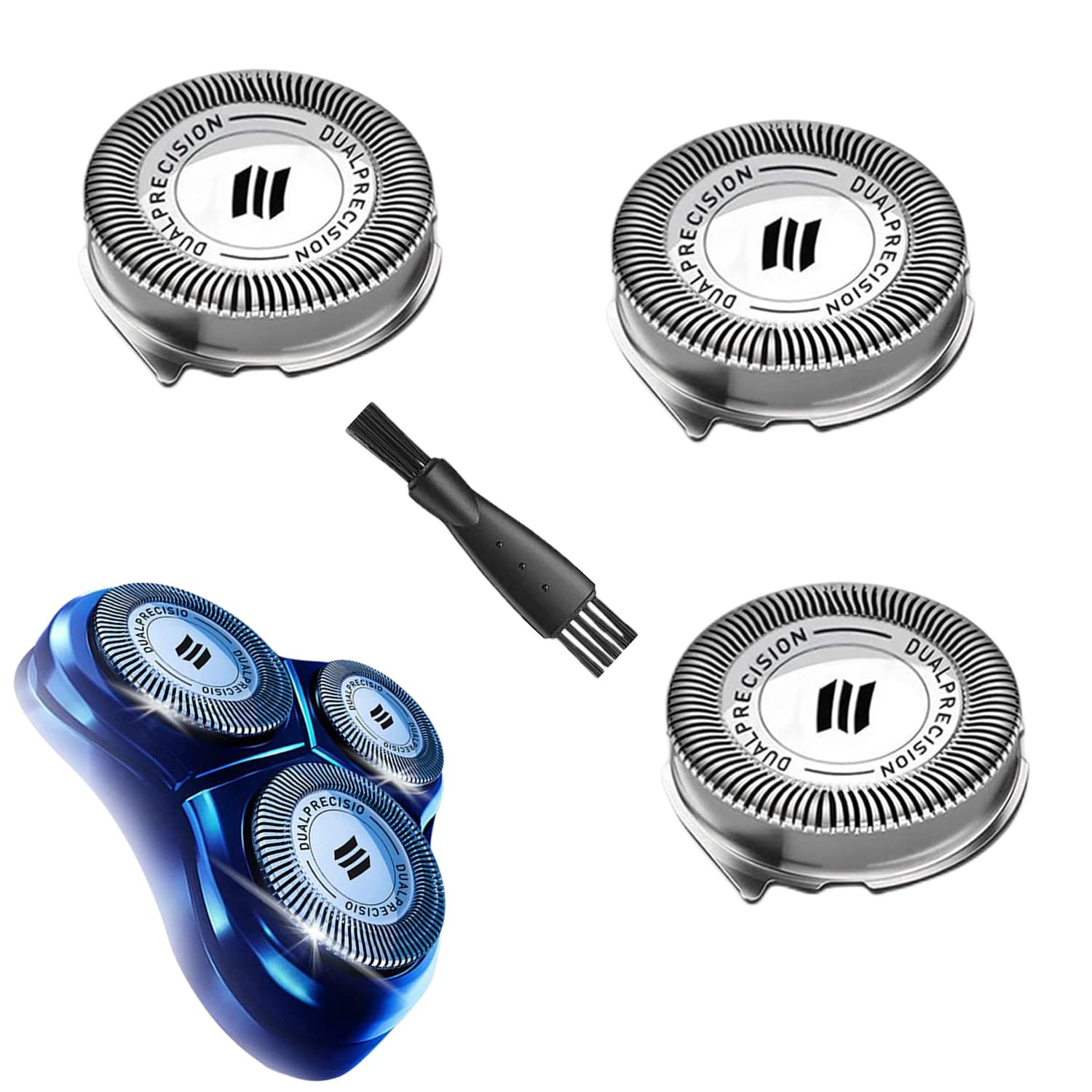 Replacement HQ8 Heads for Norelco Aquatec Shavers forPhilips Razor PT720 AT880–