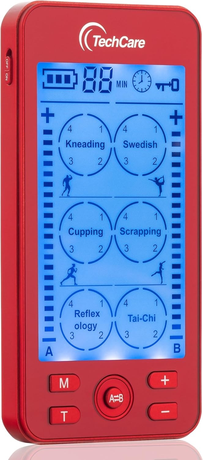 Tens Unit Rechargeable Electronic Pulse Massager Machine 24 Multi Modes