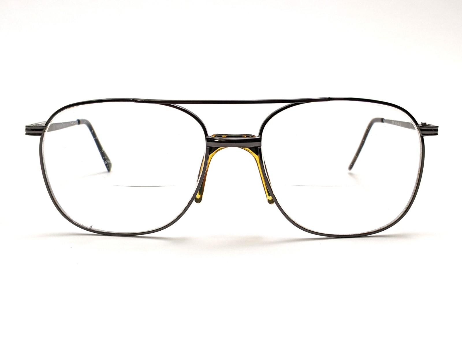 Unknown TR167 A.S. Kyle Gun Pilot Full Rim Eyeglasses Frames: Gunmetal 46-19-140