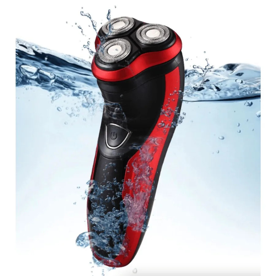 Men’s Razor Rotary Waterproof Electric Shaver Pop-Up Trimmer Wet Dry Cordless US