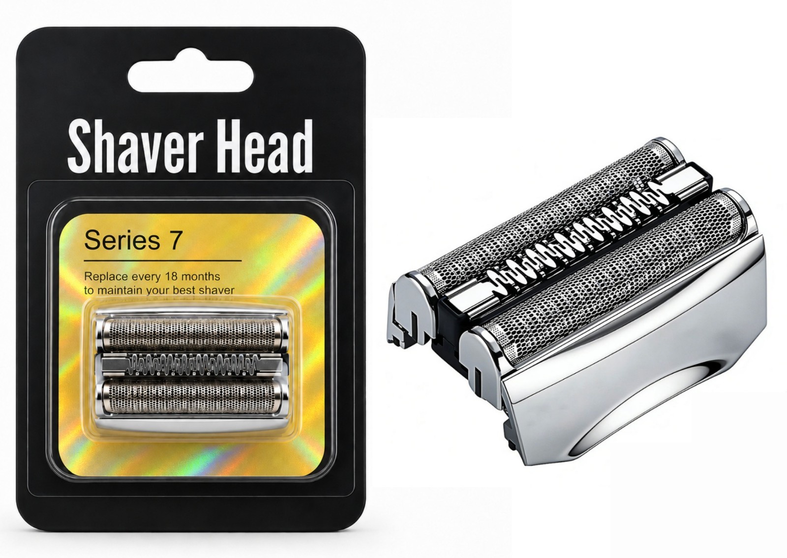 Replacement Foil Shaver Head For Braun Series 7 70S 790cc 760cc 750cc 735s 1Pack