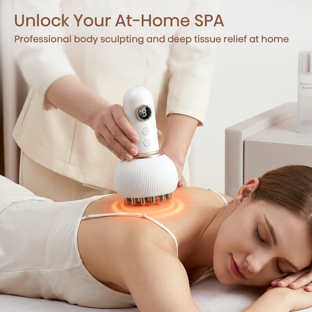Lymphatic Drainage Massager Anti Cellulite Massage Tool Reduce Stretch Marks