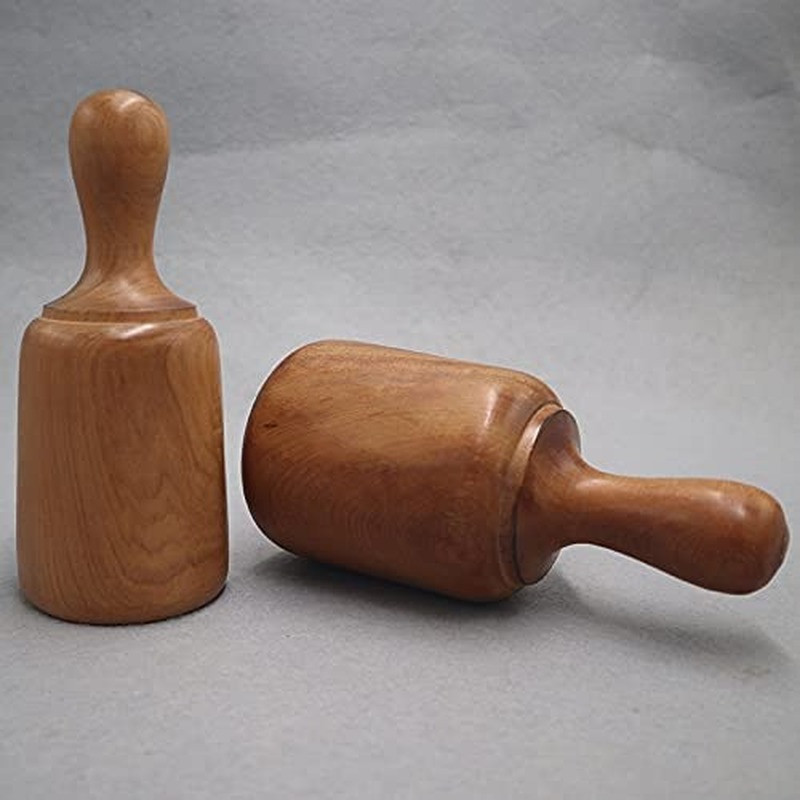 Cupping Wood Cups Vacuum Suction Therapy Back Body Massage Health Care Tool Set