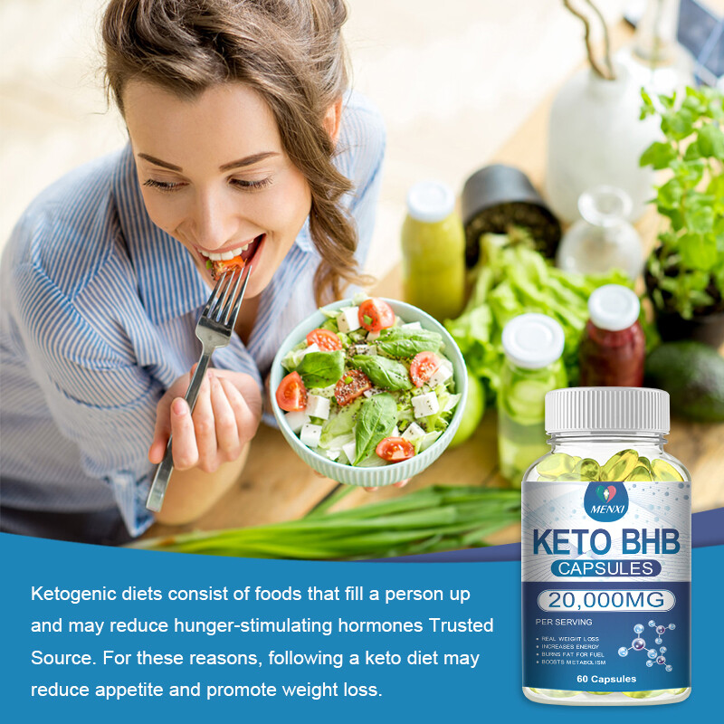 Keto BHB Capsules Weight Loss Diet Pills Fat Burner Detox Dietary Supplement NEW