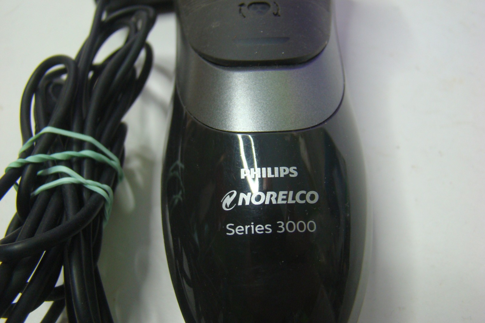 Philips Norelco Series 3000 3-Head Rotary Corded Shaver w/ Trimmer, Black