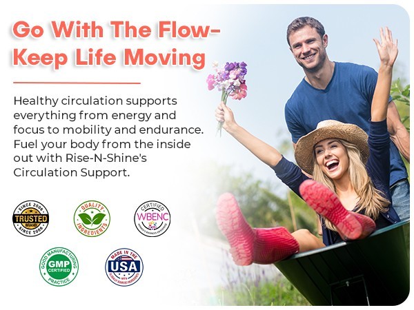 CIRCULATION SUPPORT – Vein & Blood Flow Support Supplement