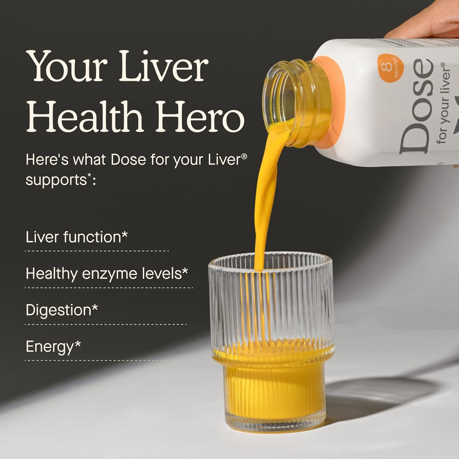 Dose for Your Liver Cleanse Detox & Repair, Made with Organic Milk Thistle Suppl