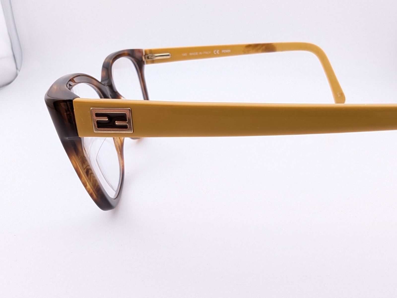 Fendi Eyeglasses, Frames Only, F1031 210 Brown, 52-17-140, Plastic, Italy