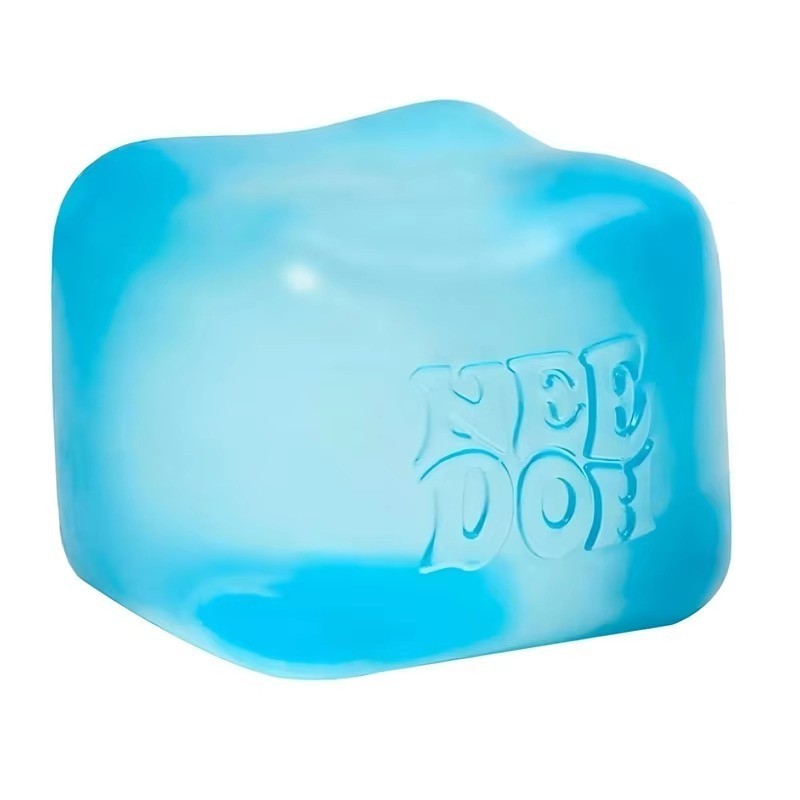 Nee Doh Nice Cube – Authentic – Pick Your Color – Blue Purple Pink – Brand New!